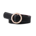 Sophistication intemporelle ceinture de femmes en cuir classique