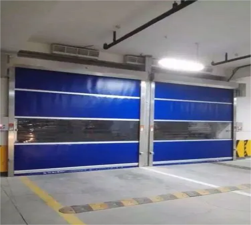 Garage galvanized high speed rolling door