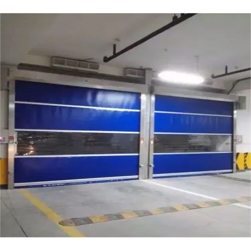 Garage galvanized high speed rolling door