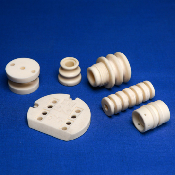 CNC Machined Aluminum Nitride (AlN) Ceramic Square Crucibles, Rings, and Substrates