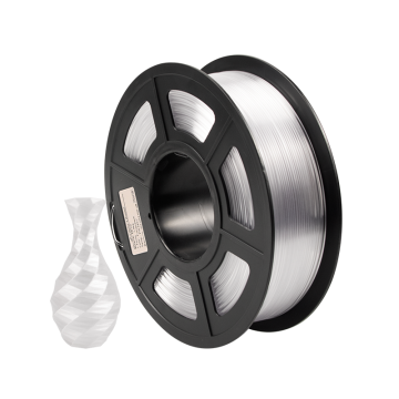 Isanmate 1.75 mm Filamentos PETG transparentes PLA 1 kg/carrete para impresora 3D FDM