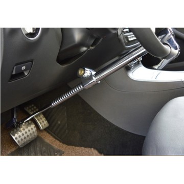 Universal vehicle steering wheel lock for cars trucks