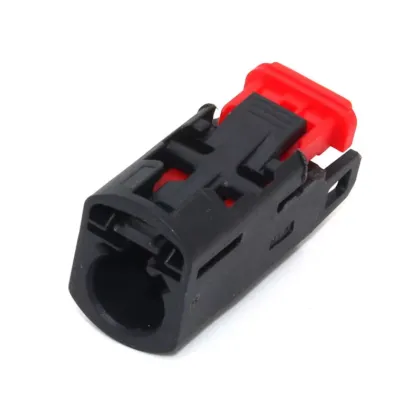 TE Connectivity Automotive Electrical Sealed 1 Pin Male Connector - Black