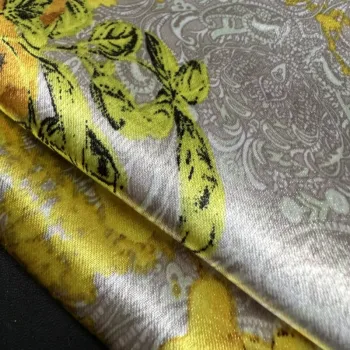 Flower Pattern No Fading 100% Polyester Textile