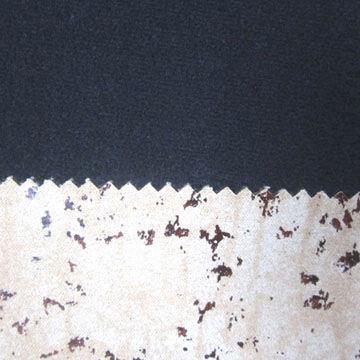 Suede Fabric with Sponge and Bronzed