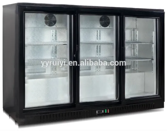 pezo 3 door 330 liters back bar