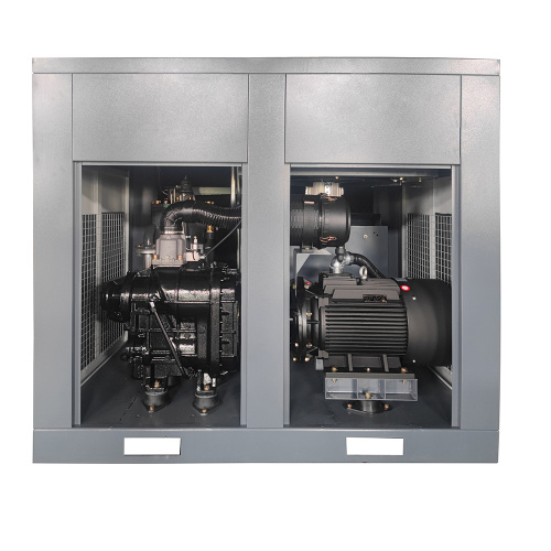 55KW/0.8Mpa দুই স্টেজ স্ক্রু এয়ার কম্প্রেসার