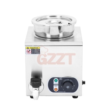 High-Quality 4L Single Head Bain Marie Countertop Food Warmer for Business (110V/220V)