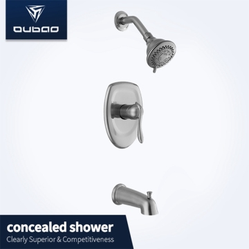 European Bathroom Concealed Wall Mount Shower Mixer Faucet