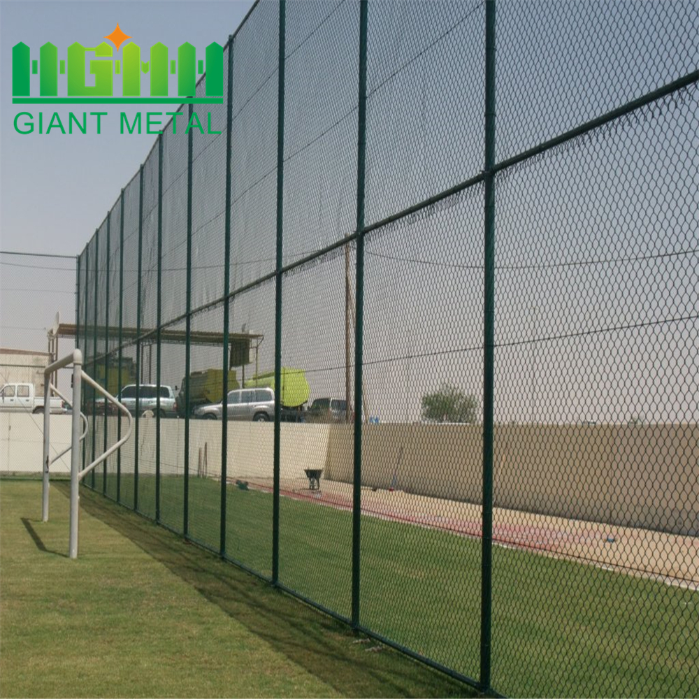 New Design Custom security Black Chain Link Fence