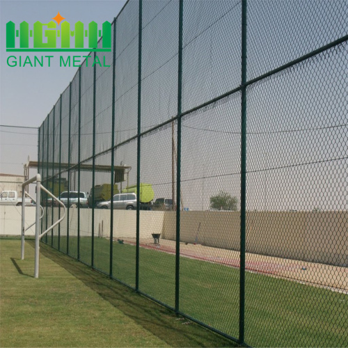 Neues Design Benutzerdefinierte Sicherheit Black Chain Link Fence