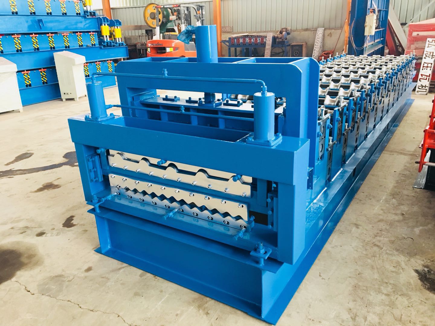 Double Layer Roll Forming Machine