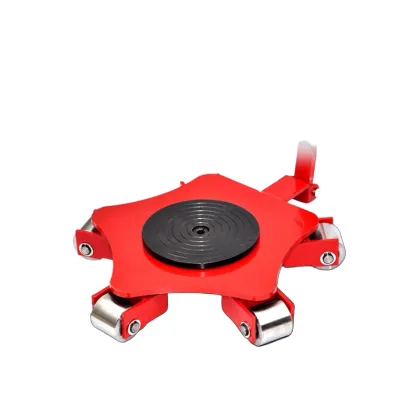 2024 Top Selling 12t-20tons Machine Moving Skate Easy Operation Tank Trolley Skates