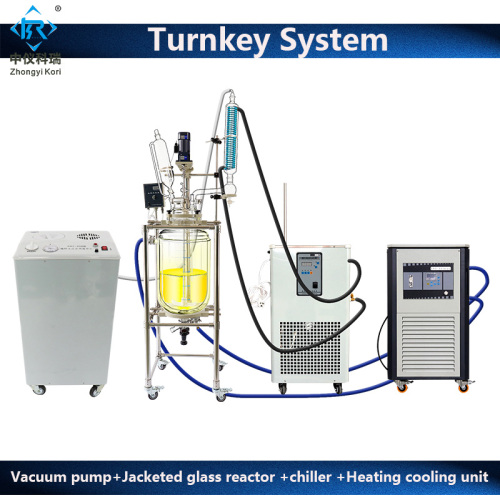 Continous Stirring Glass Reactor