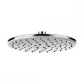 ABS plastic round Rain High Flow Fixed Luxury Chrome Showerheads