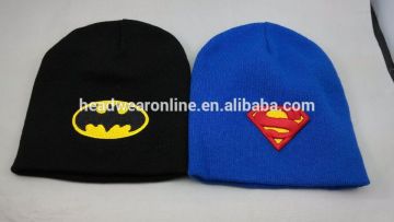 wool,cotton and acrylic knitted caps and beanies with 3D embroidery LOGO and customized logo
