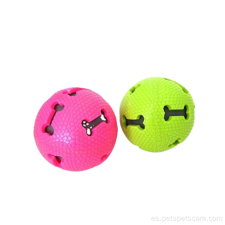 Juguete masticable para perros Classic Treat Ball Limpiador de dientes