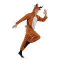 Christmas Adult Brown Reindeer Costume