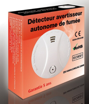 Detecteur Avertisseur Autonome De Fumee (PW-507S)