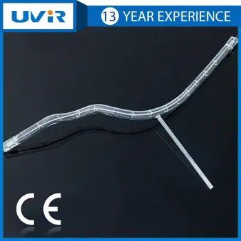 Chinese manufacture of single tube U shape carbon infrared heater
