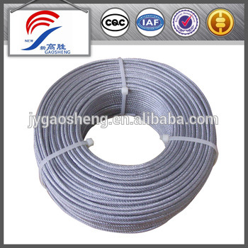 3mm nylon coated steel wire cable