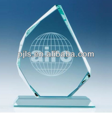 Crystal jade trophies and awards