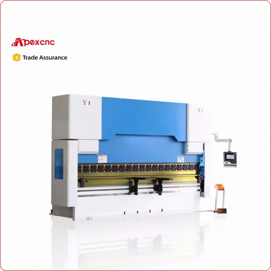 Cost-effective 125T4000 100T3000 4+1 Axis CNC Sheet Metal Bending Machine - Apex 2024 Hydraulic CNC Bender