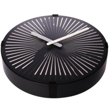 Round Running Moving Wall Clock