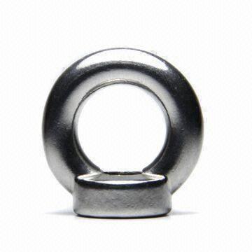 Carbon Steel Forged Eye Nut DIN582, Carbon Steel C15, Zinc Plated, Sizes from M6 to M64