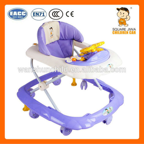 7 big color wheels 807 pusher baby walker with brake