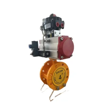 Anti-corrosion Fluorine Lined Switch Butterfly Valve