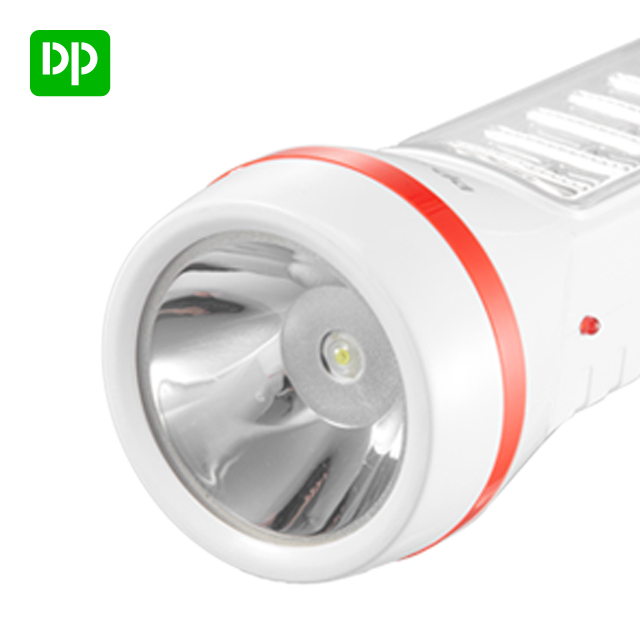 Rechargeable LED Emergency Flashlight Torch with SMD Side Light