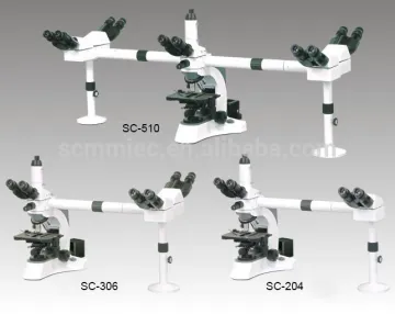 SC series Infinite biological multi viewing head microscope for teaching