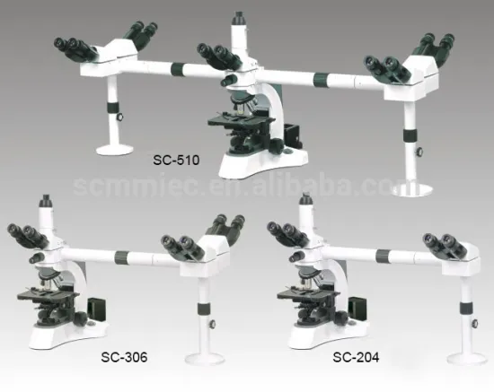 SC series Infinite biological multi viewing head microscope for teaching