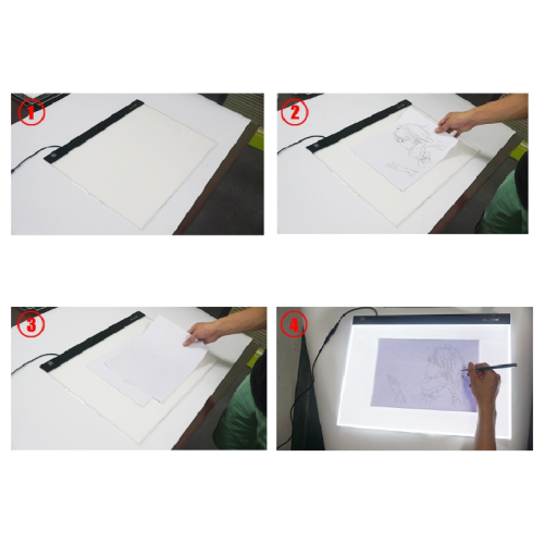 Suron A3 LED Painting Drawing Board Light Up