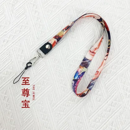 mobile phone lanyard can be adjusted diagonally across