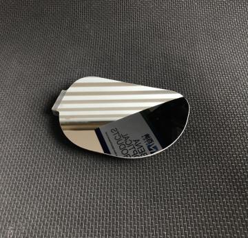 Aspheric side view mirror