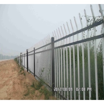 professional PVC coated zinc steel fence