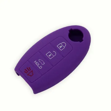 Silicone car key cover Nissan 4 buttons