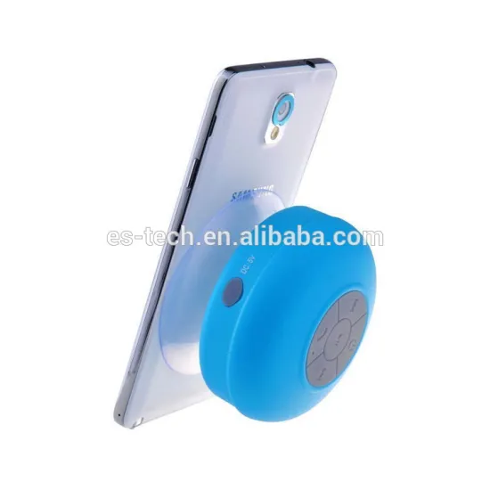 blue tooth speakers suction cup hands free wirless speaker