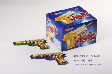 Gun Shaped Bubble Gum