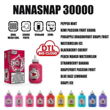 Warehouse Wholesale Puffs 30000 Nanasnap Savage E-Cigarette