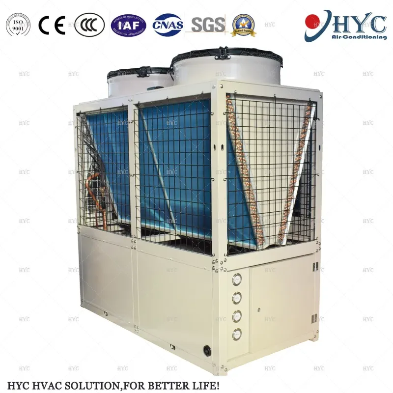 R410A Modular Air Source Heat Pump for Central Air Conditioning