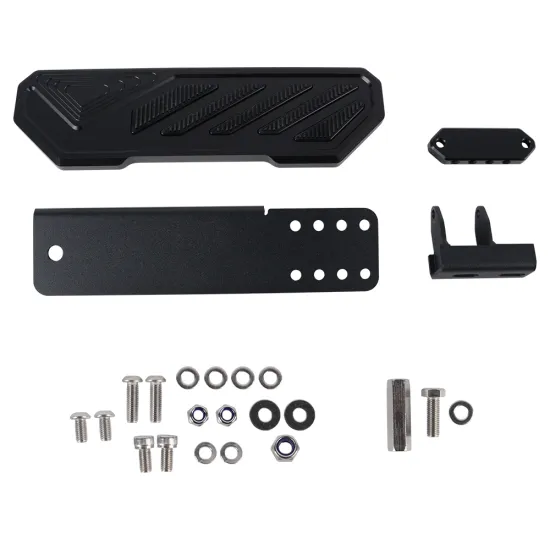 Aluminum Adjustable Left Foot Rest Pedal for Jeep Wrangler JL 2018+