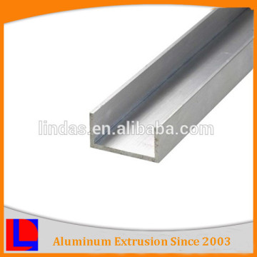 Mill Finish Extruded Channel Aluminum C Channel Profiles