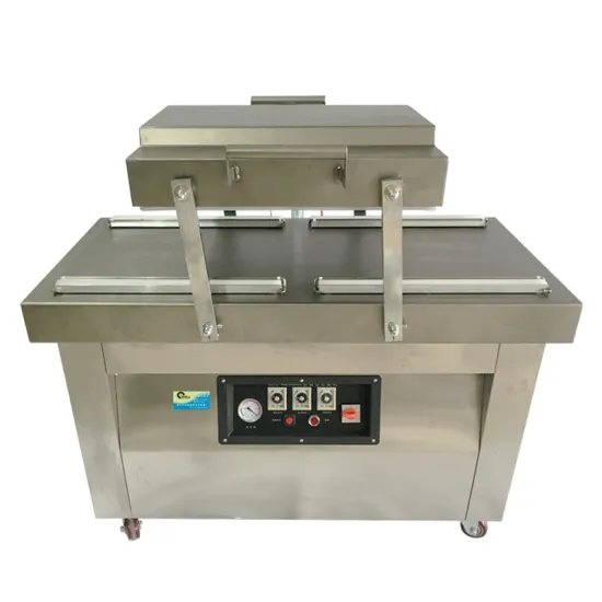 Automatic Internal Pumping Stainless Steel Double-Chamber Vacuum Food Sealing Machine