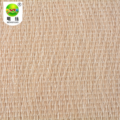 Grosir 100 polyester putih kain stretch lipit