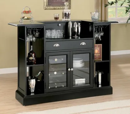 Mini Bar Buffet Prefabricated Kitchen Islands Modern