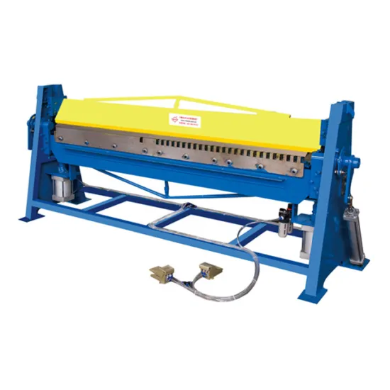 Pneumatic Manual Folding Machine for Sheet Metal Bending - Easy Operation Press Brake