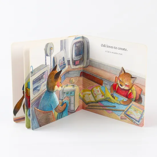 Educational Printing Hardcover Make Your Own Board Book